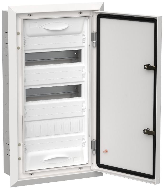 TITAN 5 Корпус металлический ЩРв-36 (1х36) 630х365х130 IP31 белый | TI5-50-V-036-31 | IEK — фото