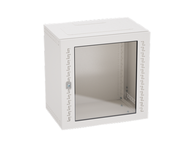 Корпус навесной IT 19" 20U (1000 х 600 х 400) дверь стекло RAL7035 | R5STI2040GS | DKC — фото