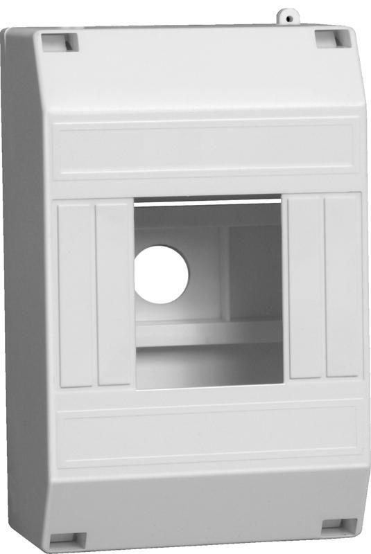 Щит на 4 модуля КМПн 1/4 133х79х58мм IP20 белый KREPTA 3 | MKP31-N-04-30-135 | IEK  ( аналог - UIM-KP71-N-04-20-K01 ) — фото
