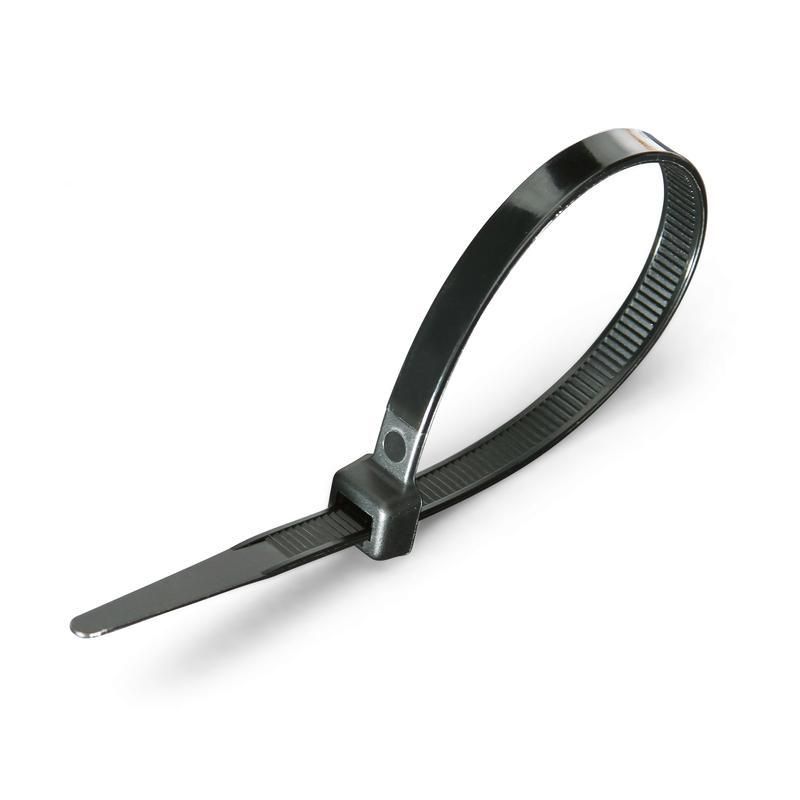 Стяжки нейлоновые КСС 4*100 (ч) (100шт.) | 89904 | Fortisflex