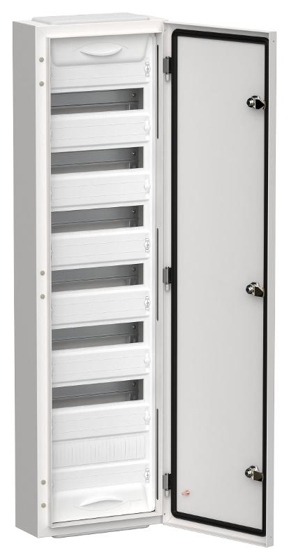TITAN 5 Корпус металлический ЩРн-84 (1х84) 1085х310х140 IP54 белый | TI5-50-N-084-54 |  IEK — фото