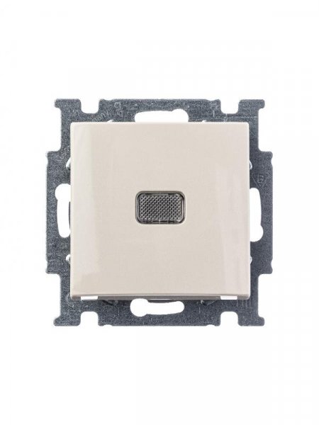 ABB Basic 55 Сл. кость Выключатель 1-клавишный с подсветкой | 1012-0-2156  | 2CKA001012A2156 | ABB — фото
