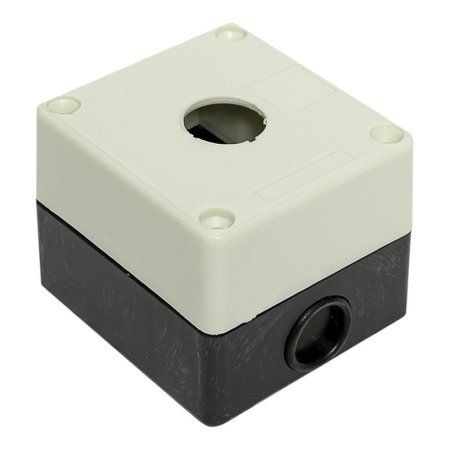 Корпус КП101 пластиковый 1 кнопка белый EKF PROxima | cpb-101-w | EKF — фото