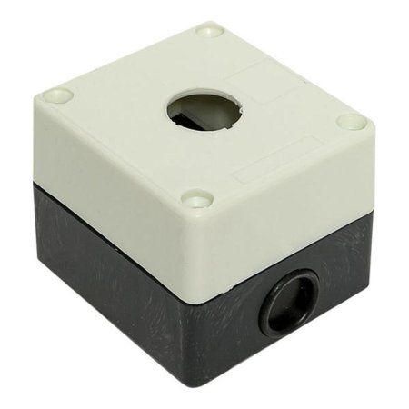 Корпус КП101 пластиковый 1 кнопка белый EKF PROxima | cpb-101-w | EKF — фото