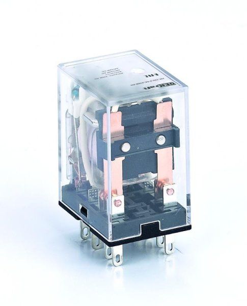 Реле промежуточное ПР-102 2 конт. с LED инд. 5А 230В AC | 23864DEK | DEKraft