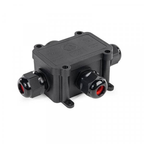 Коробка распределительная герметичная MG Box S-4 IP68 110х80х38мм, вводы М16 - 4 шт., негорючая, ЗВИ 3пары  0,5–2,5 мм.кв. | 89511 | Fortisflex