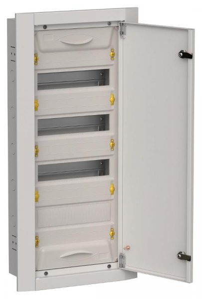 TITAN 5 Корпус металлический ЩРв-48 (1х48) 755х365х130 IP31 серый | TI5-50-V-048-31-7035 | IEK — фото