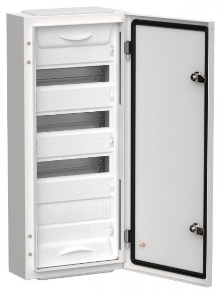 TITAN 5 Корпус металлический ЩРн-48 (1х48) 710х310х140 IP54 белый | TI5-50-N-048-54 |  IEK — фото