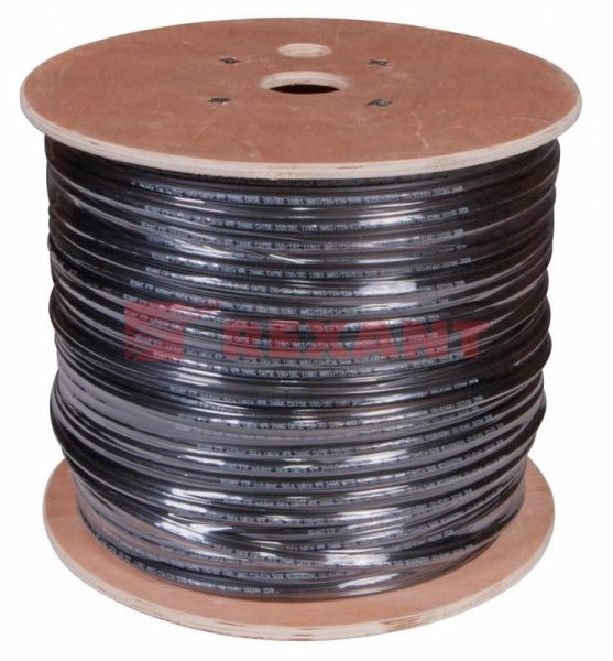Кабель FTP  4PR  24AWG  CAT5e  305м  OUTDOOR + ТРОС*1 | 01-0144 | REXANT — фото