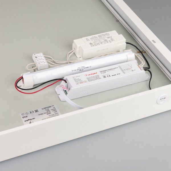 Панель IM-EMERGENCY-2H-S600x600-45W Day4000 (WH, 120 deg, 230V) (Arlight, IP40 Металл, 2 года) | 034933 | Arlight — фото
