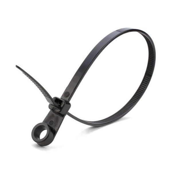 Стяжки нейлоновые КСО 4*150 (ч) (100шт.) | 80533 | Fortisflex