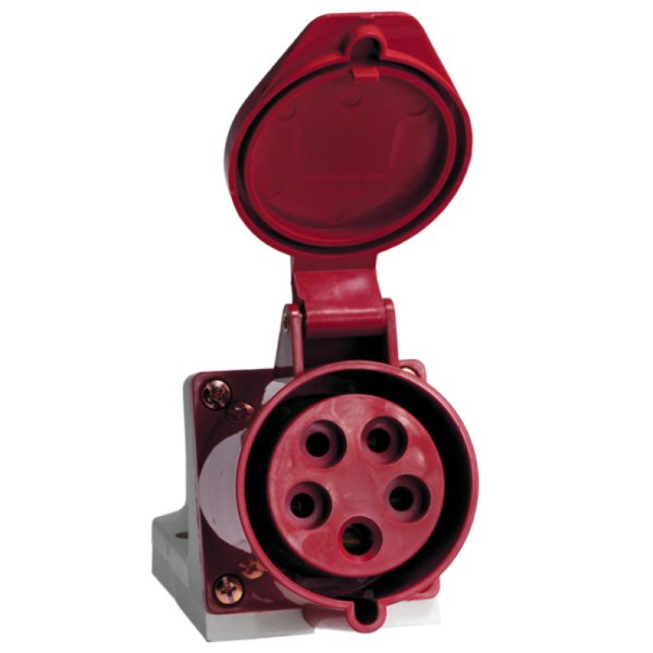 Розетка стационарная наружная 145 3Р+РЕ+N 125А 380В IP67 EKF PROxima | ps-145-125-380 | EKF — фото