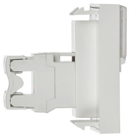 Розетка информационная RJ-45 UTP кат.5e, 2 модуля.  РКИ-20-00-П | CKK-40D-RI2-K01 | IEK — фото
