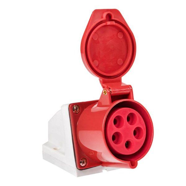 Розетка стационарная наружная 115 3Р+РЕ+N 16А 380В IP44 EKF PROxima | ps-115-16-380 | EKF — фото