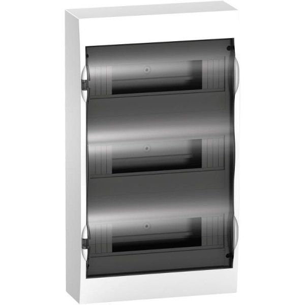Корпус навесной City9 Box прозрачная дверь 3ряд/36мод | EZ9E312S2SRU | SE — фото