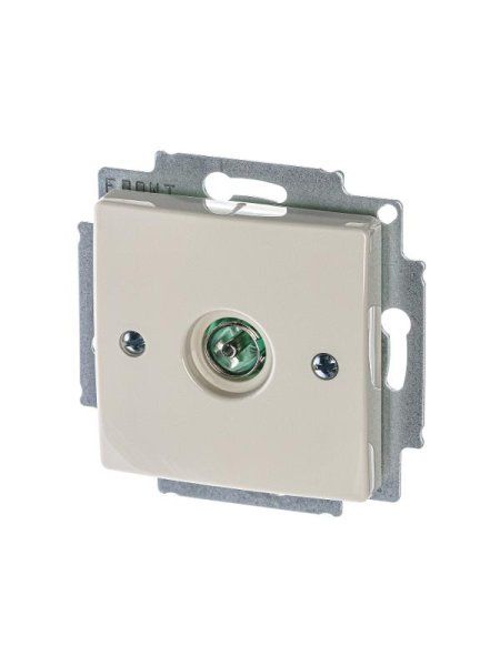 ABB Basic 55 Сл. кость Розетка TV оконечная | 1724-0-4280  | 2CKA001724A4280 | ABB — фото