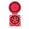 Розетка стационарная наружная 145 3Р+РЕ+N 125А 380В IP67 EKF PROxima | ps-145-125-380 | EKF — фото
