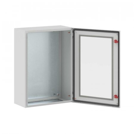 Корпус сварной навесной ST с прозрачной дверью и М/П ВхШхГ  700 x 500 x 250 | R5STX0759 | DKC — фото