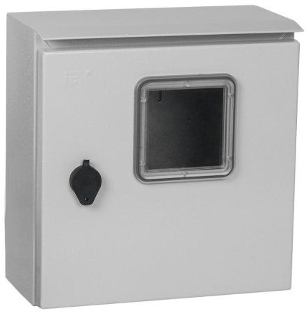 Корпус металлический ЩУ 1/1-0 У1 IP66 (ВхШхГ) 310x300x150мм TITAN | MKM51-N-01-54 | IEK — фото