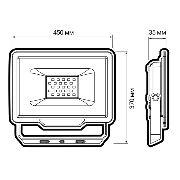 Прожектор светодиодный PFL- C3 300w 6500K IP65 |.5032156 | Jazzway — фото