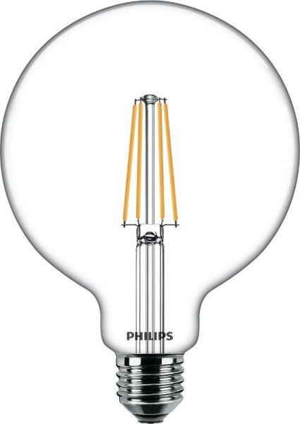 Лампа светодиодная LED Classic 6-60W G120 E27 830 CLND | 929001975108 | Philips — фото