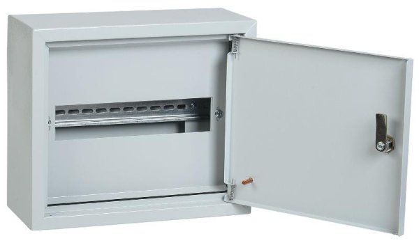 Корпус металлический ЩРн-12з (ВхШхГ) 265х310х120мм IP31 | MKM14-N-12-31-Z-G | GENERICA — фото