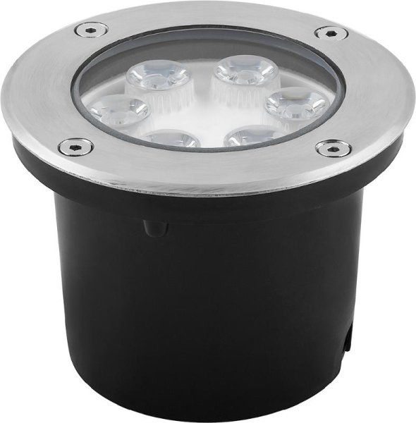 SP4112 Светильник тротуарный,6LED холодный белый,6W,120*H90mm,вн.диаметр:90mm,IP67 | 32016 | FERON — фото