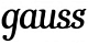 Gauss