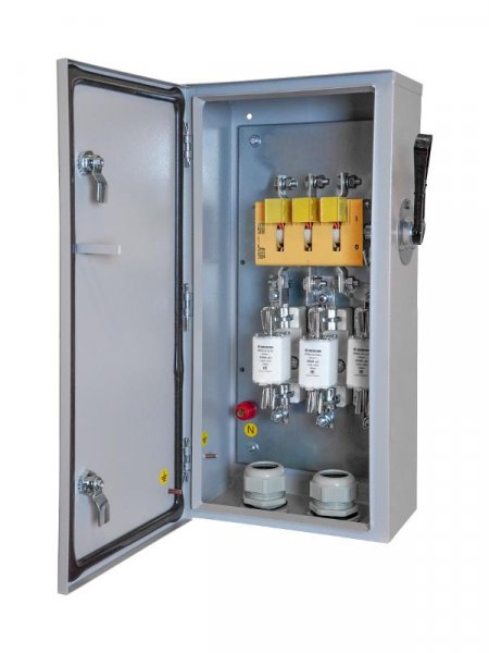 ЯРП-250-54 УХЛ2, с ППН-35 250А, держатели медь, IP54, ящик силовой  (ЭТ) | ET519767 | Электротехник — фото