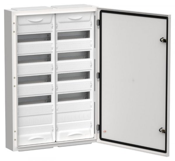 TITAN 5 Корпус металлический ЩРн-120 (2х60) 835х570х140 IP54 белый | TI5-50-N-2X060-54 |  IEK — фото