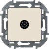 Inspiria Слоновая кость Розетка телевизионная TV проходная С/У 14 дБ 5-862 мГц без рамки | 673861 | Legrand — фото