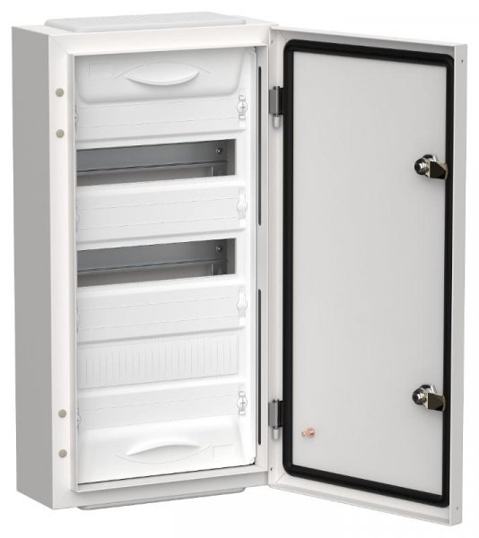 TITAN 5 Корпус металлический ЩРн-36 (1х36) 585х310х140 IP54 белый | TI5-50-N-036-54 |  IEK — фото
