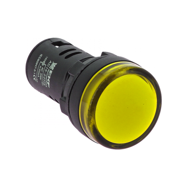 Светодиодная матрица AD16-22HS желтая 24В DC EKF PROxima | ledm-ad16-o-24 | EKF — фото