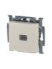 ABB Basic 55 Сл. кость Выключатель 1-клавишный с подсветкой | 1012-0-2156  | 2CKA001012A2156 | ABB — фото