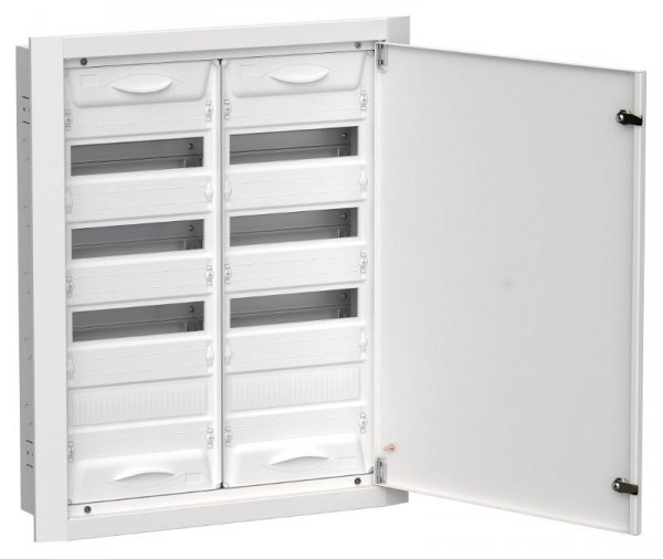 TITAN 5 Корпус металлический ЩРв-96 (2х48) 755х625х130 IP31 белый | TI5-50-V-2X048-31 | IEK — фото