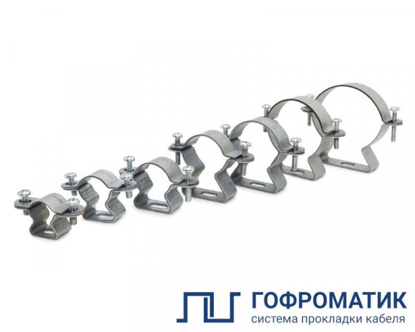 Хомут трубный стальной ХТс-01-32 | zeta45973 | ГОФРОМАТИК — фото