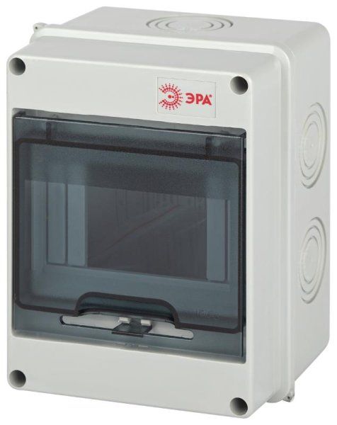 Бокс пластиковый навесной KMPN5   5 мод. IP65 | Б0046404 | ЭРА — фото