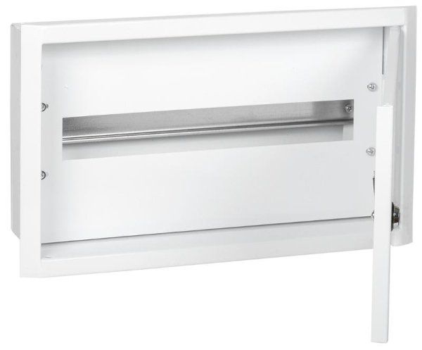 TITAN 3 Корпус металлический ЩРв-18 (265х440х120) IP31 белый | MKM14-V-18-31-TW | IEK — фото