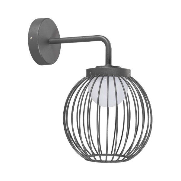 Светильник LGD-PEARL-WALL-7W Warm3000 (GR, 164 deg, 230V) (Arlight, IP65 Металл, 3 года) | 029973 | Arlight — фото
