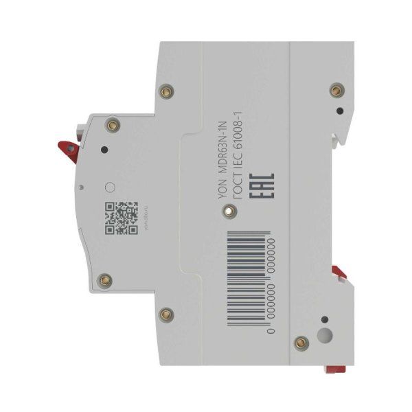 Выключатель автоматический дифференциального тока АВДТ YON max MDR63N 1п+N 20A C 30mA 6kA тип A | MDR63N-1N2C20-A | DKC — фото