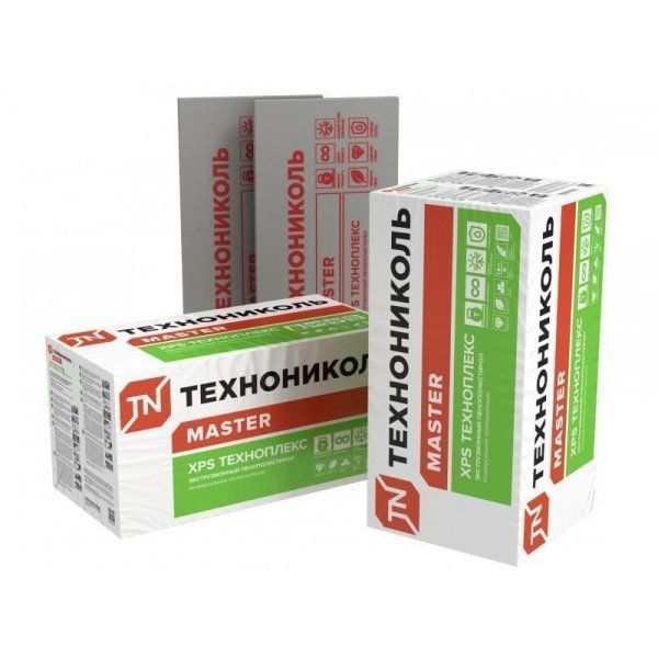 ТЕХНОНИКОЛЬ Техноплекс Экструдированный пенополистирол Г4 1180х580х30мм (8,8972м2=0,266916м3) (13шт) — фото