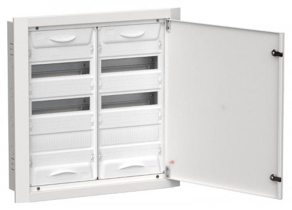 TITAN 5 Корпус металлический ЩРв-72 (2х36) 630х625х130 IP31 белый | TI5-50-V-2X036-31 | IEK — фото