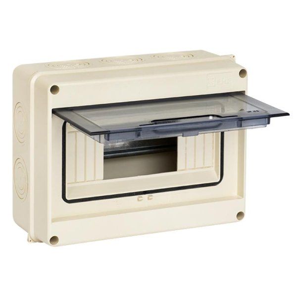 Щит распределительный навесной ЩРН-ПГ-8  (147х203х89) IP65 PROxima | Pb65-n-pg-8 | EKF — фото