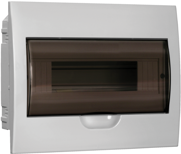 Корпус пластиковый встраиваемый на 12 модулей ЩРВ-П-12 IP41 белый 222х280х92мм KREPTA 3 | MKP12-V-12-40-10 | IEK — фото
