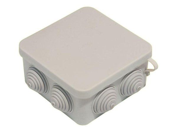 Коробка распределительная 100х100х50, 7 вывода, IP55 | КР2604 | HEGEL